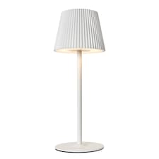 BHS Esther Rechargeable Table Lamp | White | White | 1