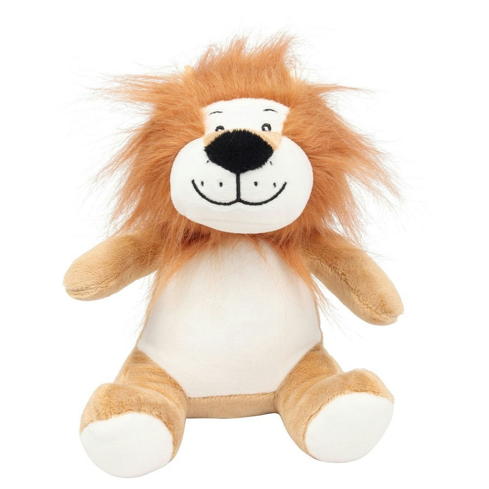 Mumble Printme Mini Plush Toy - Lion Brown - One Size