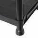 image 6 of Oypla 5 Tier Black Plastic Heavy Duty Shelving Racking Storage Unit