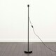 image 1 of ValueLights Modern Standard Black Metal Finish Floor Lamp Base Black