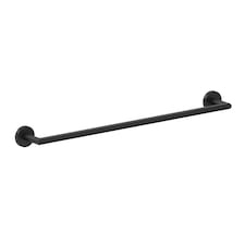 Cosmic ARO Towel Rail Wall Mounted with Matt Black Stainless Steel Finish 40 cm