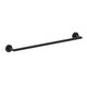 image 1 of Cosmic ARO Towel Rail Wall Mounted with Matt Black Stainless Steel Finish 40 cm