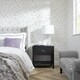 image 1 of Lavender Cascade Wallpaper in White Multi