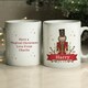image 2 of Personalised Christmas Nutcracker Mug White