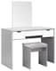 image 3 of Elizabeth Dressing Table Set | Grey | Grey