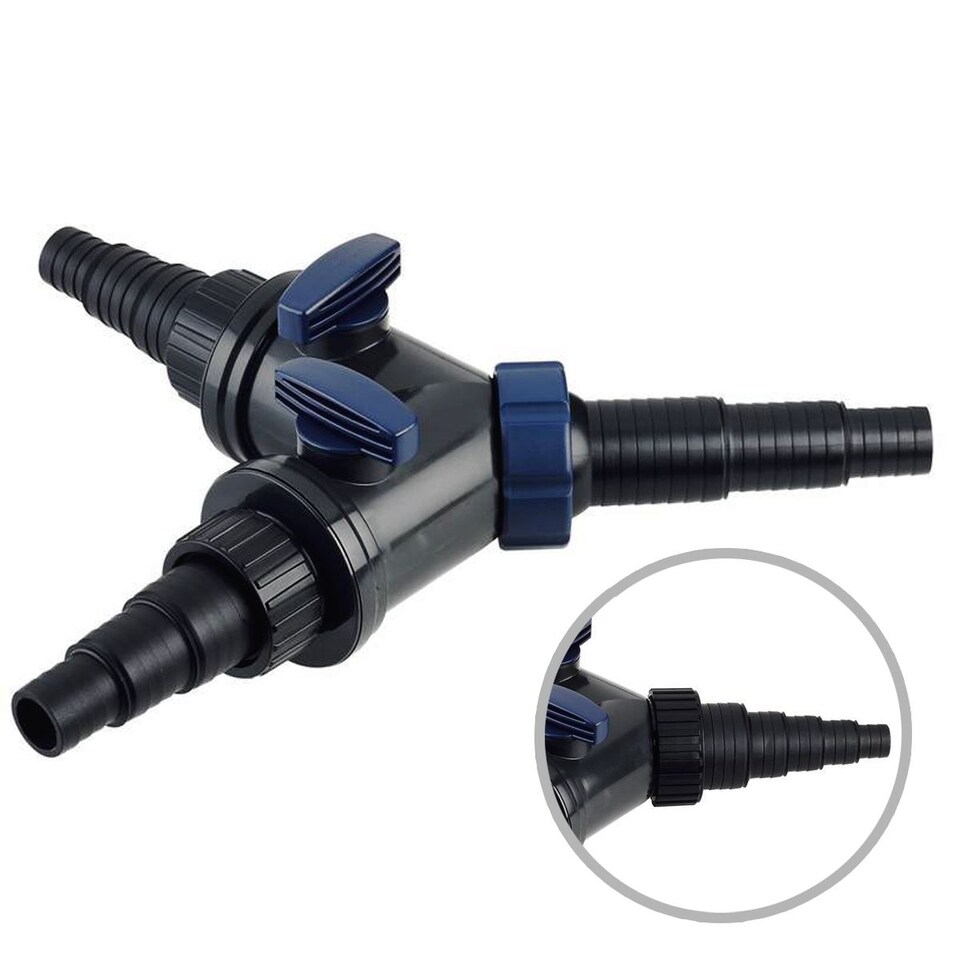 image 1 of Oase Y-Connector 1 1/2 Inch (38mm) - Y Distributor Hose Splitter for Pond Systems