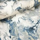 image 3 of Muriva Elixir Marble Wallpaper - Blue/Gold - 10m x 53cm Blue