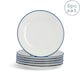 image 1 of Nicola Spring White Farmhouse Side Plates - 16cm - Pack of 6 White
