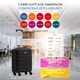 image 8 of Flight Knight 55x40x23cm Cabin Bag, Suitcase for Lufthansa & Over 30 Airlines Including British Airways, EasyJet - Lightweight 4 Wheel Carry On Suitcase | Grey | Charcoal | Cabin Bag