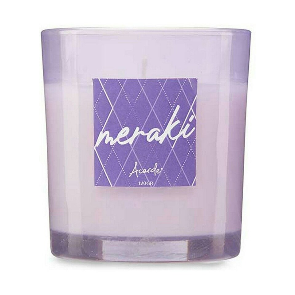 image 1 of Scented Candle Acorde 86487 Violet 120 g (12 Units) N/A