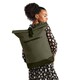 image 3 of Bagbase Roll Top Backpack - Military Green - One Size