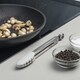 image 4 of Zeal Silicone Mini Tongs, 20cm, French Grey