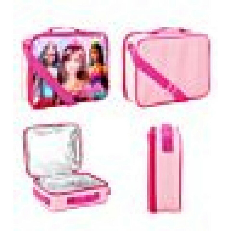 image 1 of Barbie Princess Insulated Lunch Bag - Pink - One Size