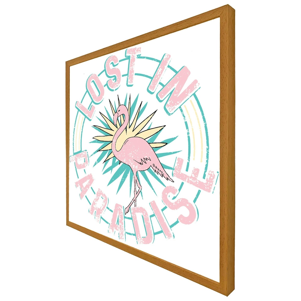 image 1 of Lost in paradise (Picutre Frame) Black | XS