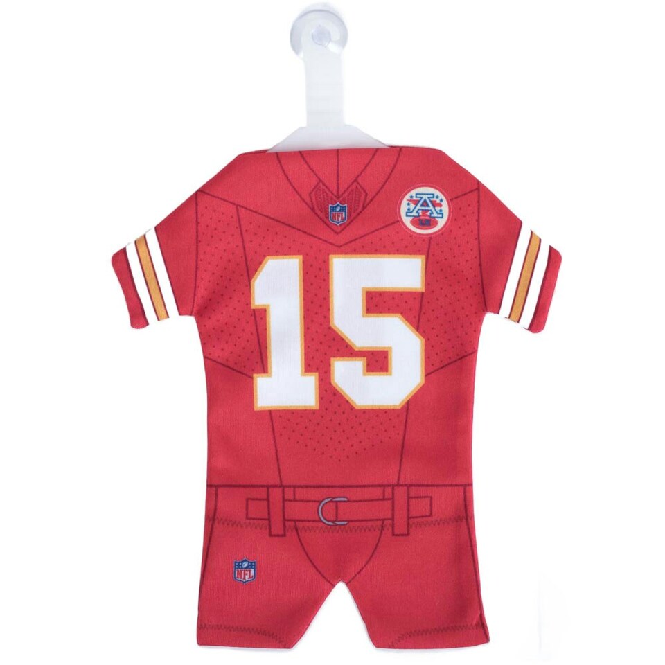 image 1 of Kansas City Chiefs Patrick Mahomes American Football Kit Car Hanger - Red - One Size