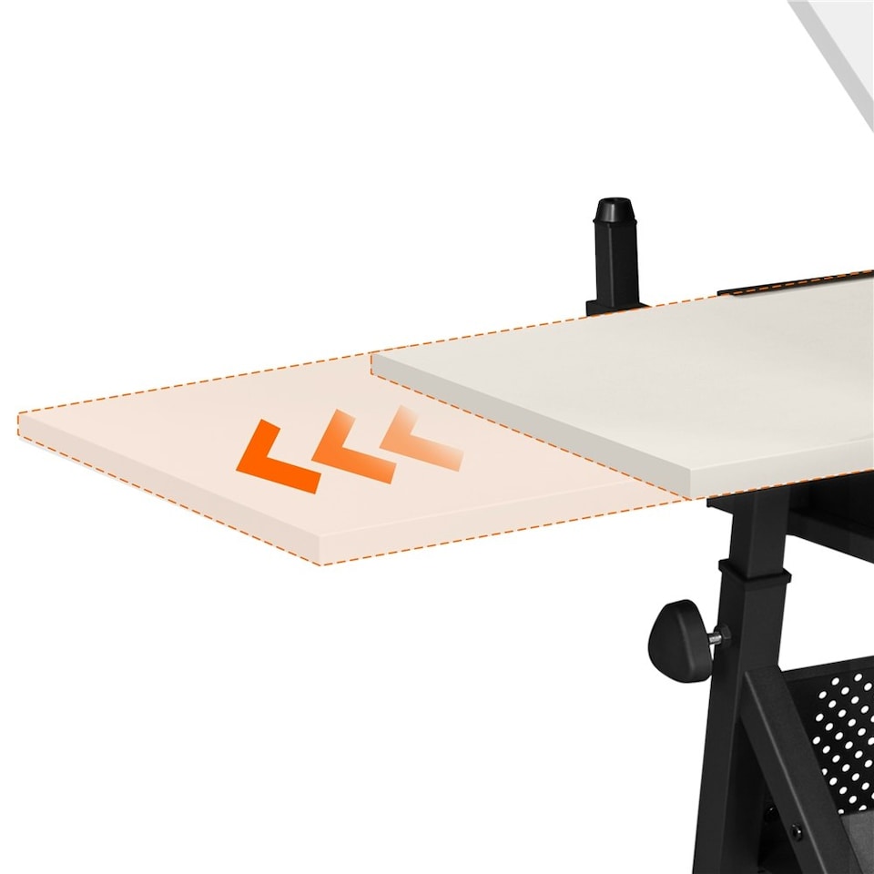 image 1 of Yaheetech Drawing Table & Stool Set