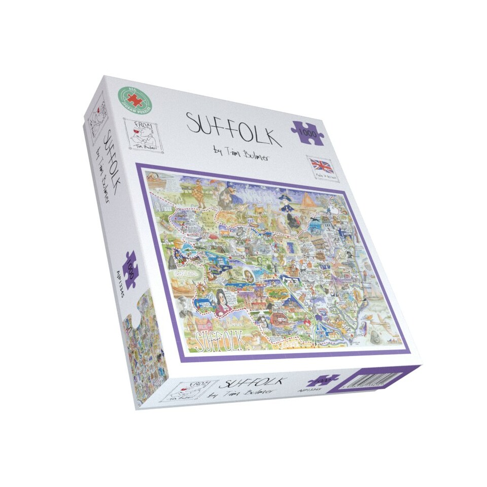 image 1 of Suffolk- Tim Bulmer 1000 piece Jigsaw