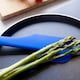 image 3 of Colourworks Silicone Kitchen Spatula Blue 28cm