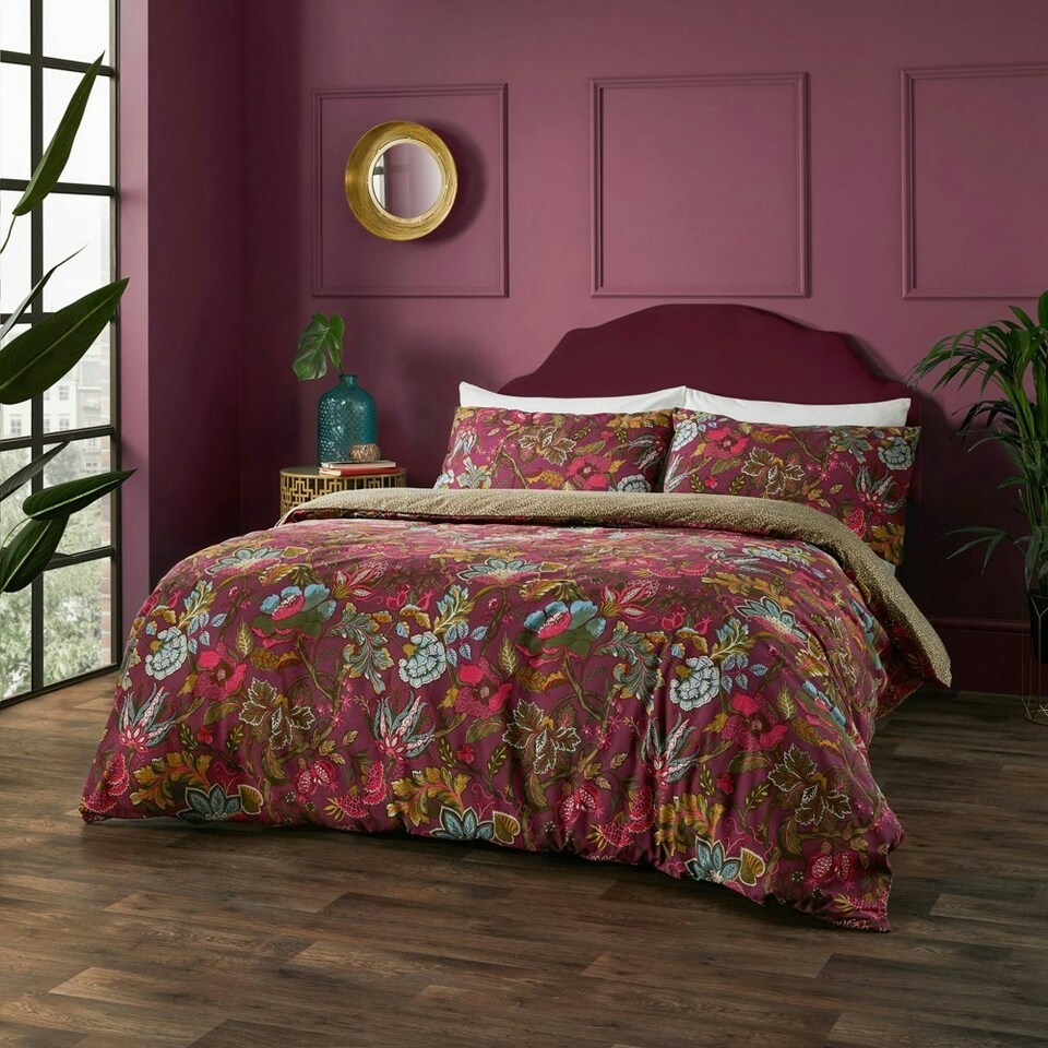 image 1 of Wylder Tropics Viranai Exotic Floral Single Duvet Cover Set