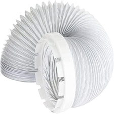 SPARES2GO Universal Tumble Dryer Vent Hose & Adaptor Kit (2 Metres, 4" Fitting)