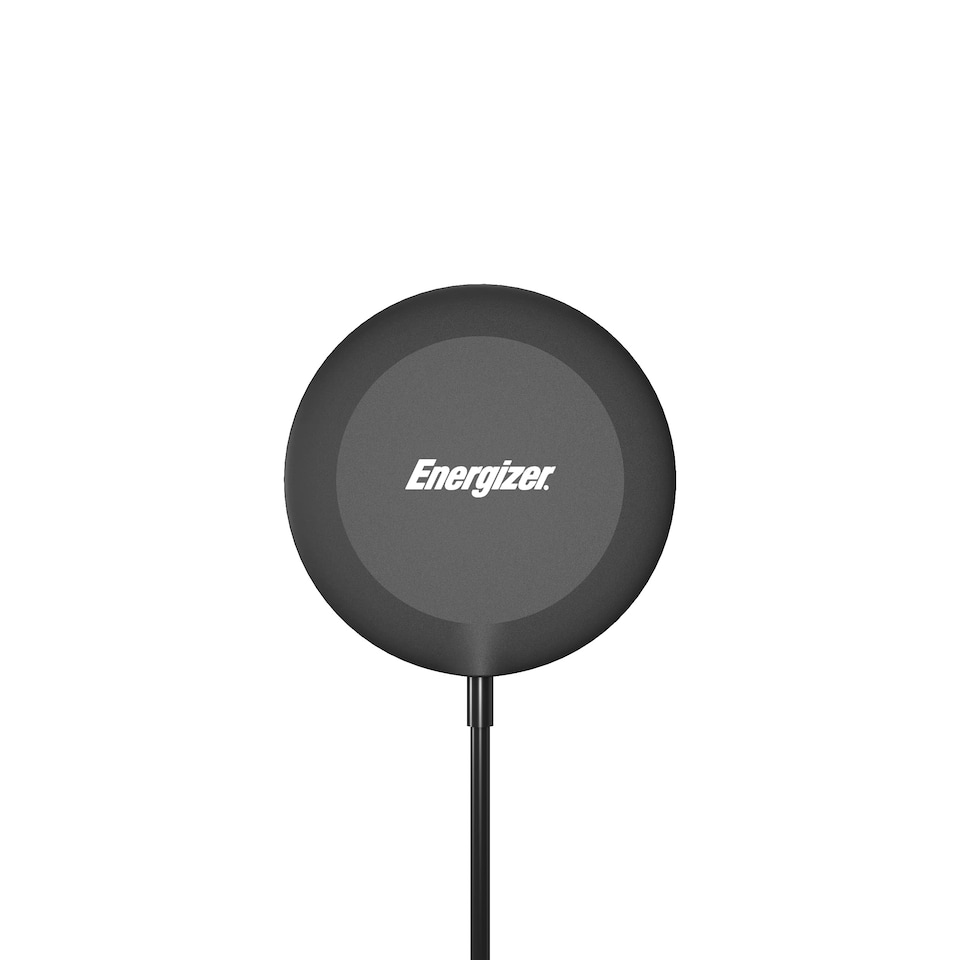 image 1 of Energizer WCP119 Magnetic Wireless Charger for iPhone and Android Devices - Fast 15W Charging