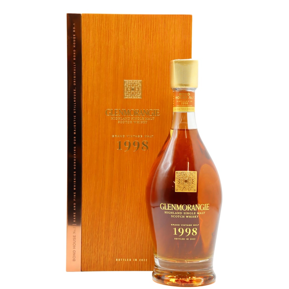 Glenmorangie - Grand Vintage 8th Release Single Malt Scotch 1998 23 year old Whisky