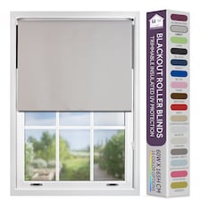 85cm Wide Blackout Roller Blind 165cm Drop