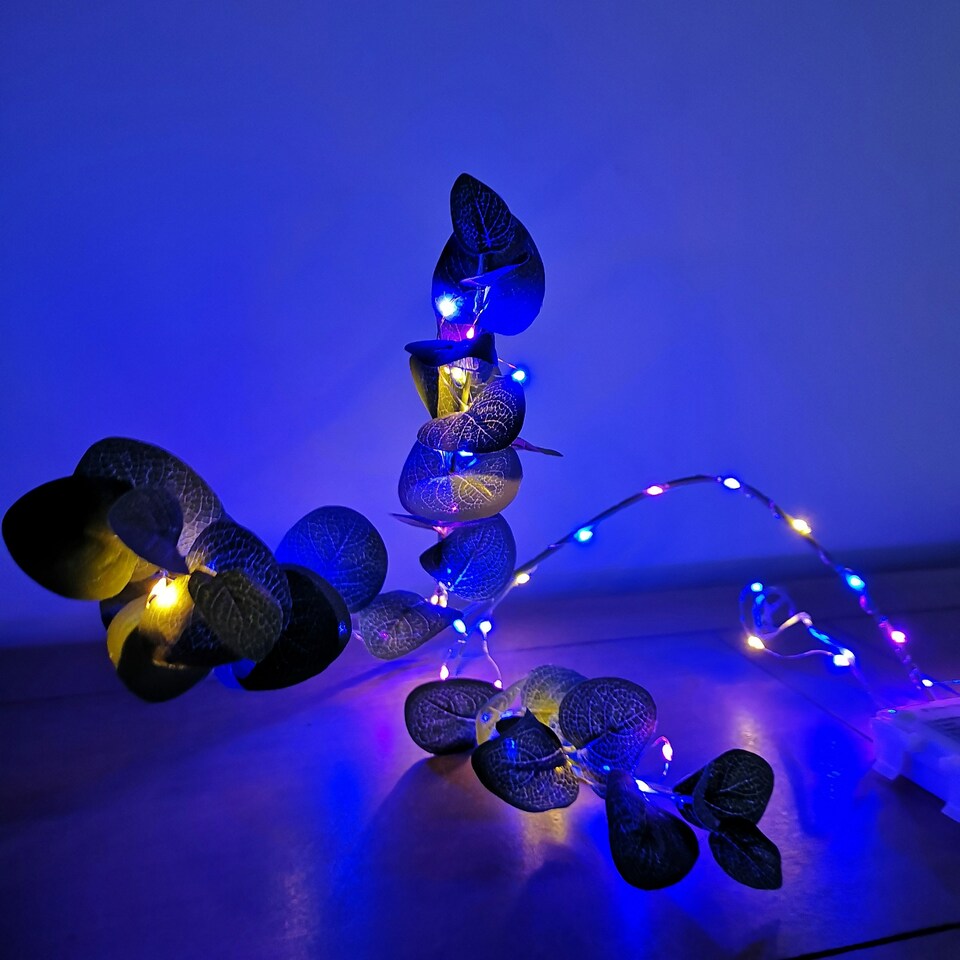 image 1 of Premier MicroBrights Lights 200 LED Rainbow 10m