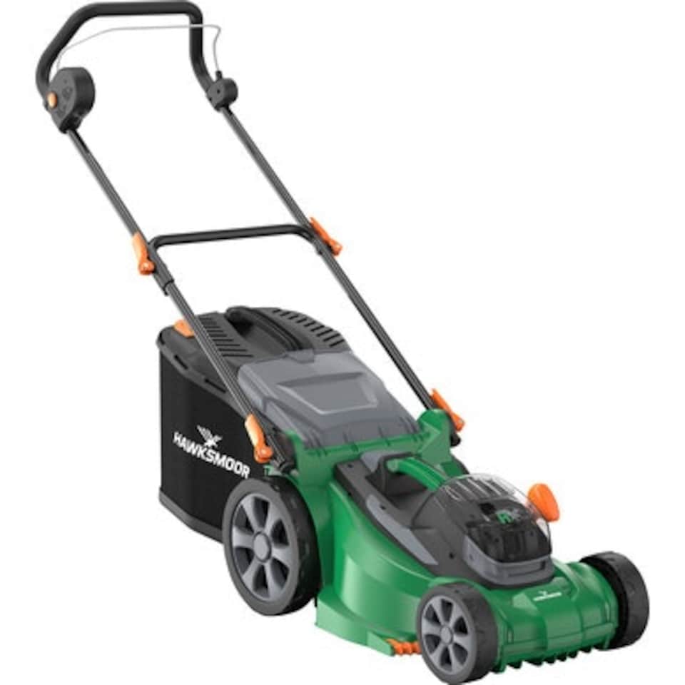 image 1 of Hawksmoor 36V Brushless Cordless Lawnmower 37cm 2 x 4.0Ah