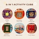 image 3 of AIYAPLAY Wooden Activity Cube for Toddlers 18 Months with Bead Maze