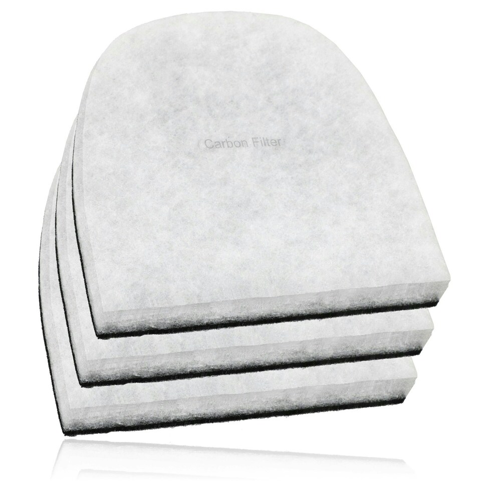 image 1 of SPARES2GO Air Purifier Carbon Filters compatible with Ebac 2000e 2200e 2400e 2600e 2600ex 2650e 2800e 2800ex 2850e (Pack of 3)