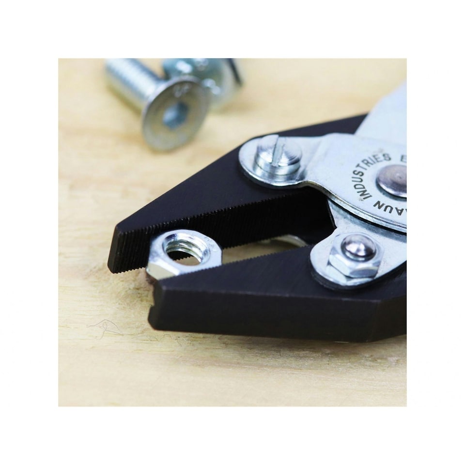image 1 of Maun Flat Nose Pliers, Serrated Jaws 160mm - Multi Colour - One Size