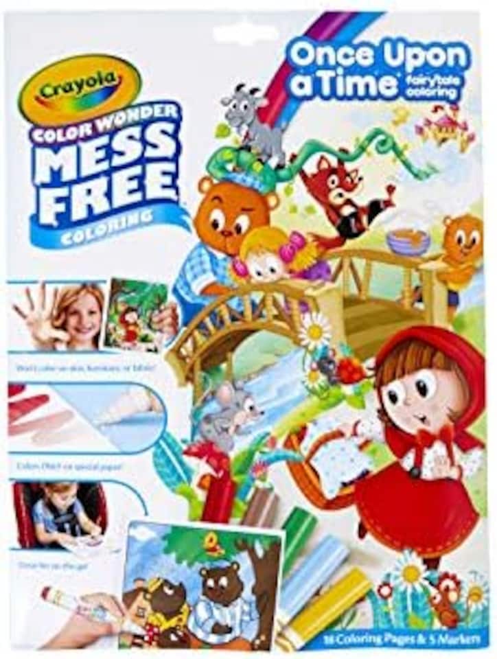image 1 of Crayola Color Wonder Fairytales Colouring Set