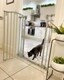 image 7 of Bettacare Extra Tall Curved Top Dog Gate, 71cm - 80cm, Matt Grey, Extra Tall 100cm in Height, Pressure Fit Pet Gate