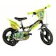 image 1 of Dino Kids Bike Dinosaur 12 Inch Bicycle | Black