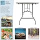 image 8 of Home Vida 6ft Portable Folding Table