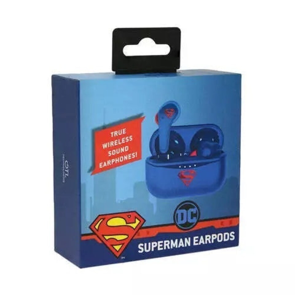 image 1 of OTL Superman Slide Open TWS Earphones Blue