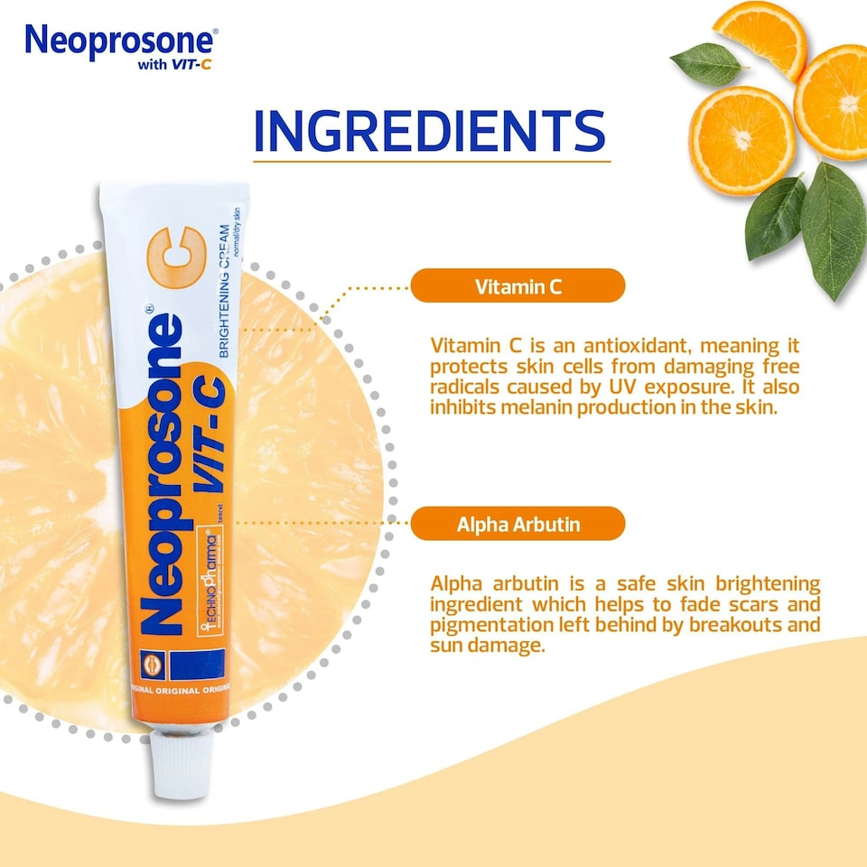 image 1 of Mitchell Neoprosone Cream With Vit C