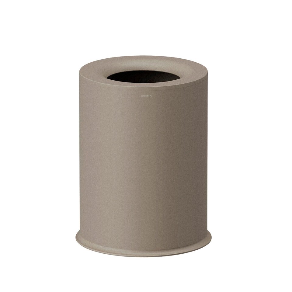 image 1 of COSMIC Bathroom Bin, 5L, Easy Bag Fixing, Sand Stainless steel Geyser Collection
