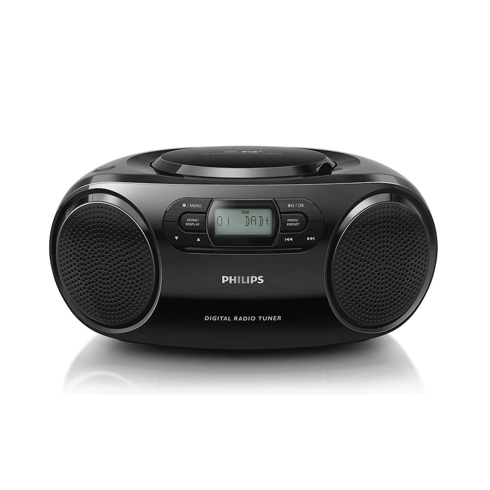 image 1 of Philips AZB500-12 Portable Stereo  in Black