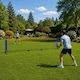 image 3 of Small 3m Adjustable Foldable Badminton Tennis Volleyball Net