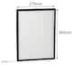 image 3 of SPARES2GO Carbon HEPA Filter Kit compatible with Vax AP02 AP05 Air Purifier (Type 114, Pack of 3 Filters)