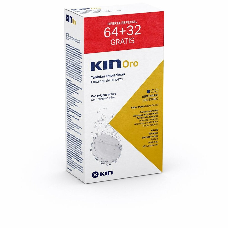 KIN ORO tabletas limpiadoras 30 u N/A | N/A | One Size