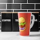 image 2 of The pop art illustration of burger Designer Latte Mug