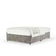 image 1 of Majestic 1000 Pocket Sprung Silver Chenille Divan Set Small Single