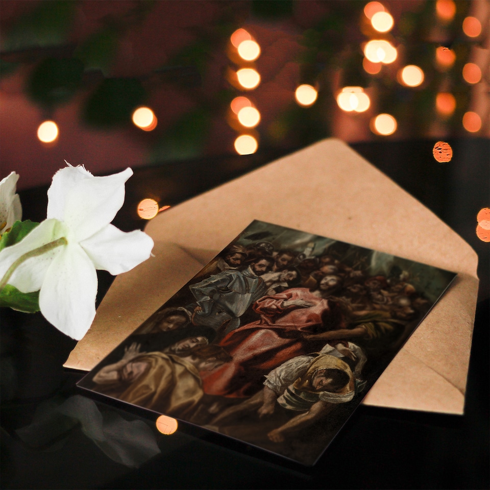 image 1 of El Greco Art Card Espolio The Disrobing of Jesus Christ