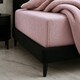 image 1 of Teddy Fitted Sheet 30cm Extra Deep Soft Cuddly Soft Touch Bedding Pink | King