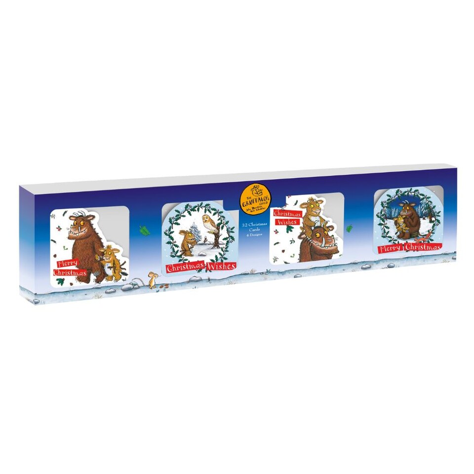 image 1 of The Gruffalo Multipack of 32 Christmas Cards