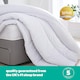 image 5 of Silentnight Just Like Down 10.5 Tog Duvet, Hypoallergenic, Soft and Silky, Double