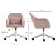 image 7 of Vinsetto Office Chair with Rechargeable Vibration Massage Lumbar Pillow, Wheels